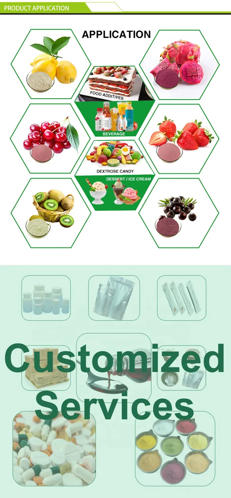 China Manufacturer Sweetener Organic Monk Fruit Extract